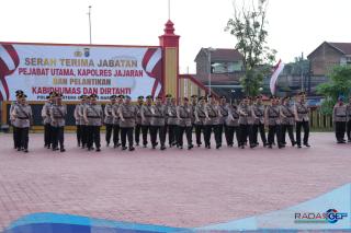 Polda Sumut Gelar Serah Terima Jabatan PJU dan Jajaran Kapolres